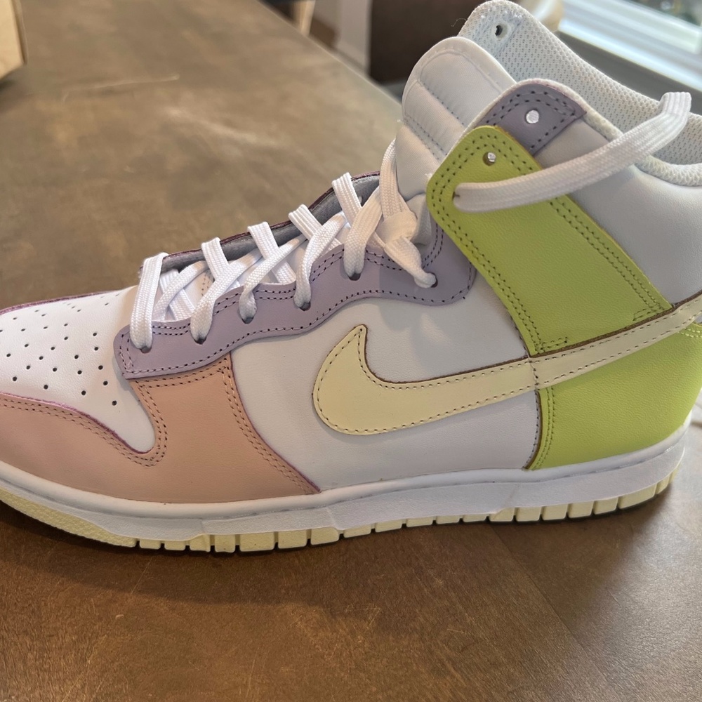 NIKE Dunk Lemon Twist high top sneakers